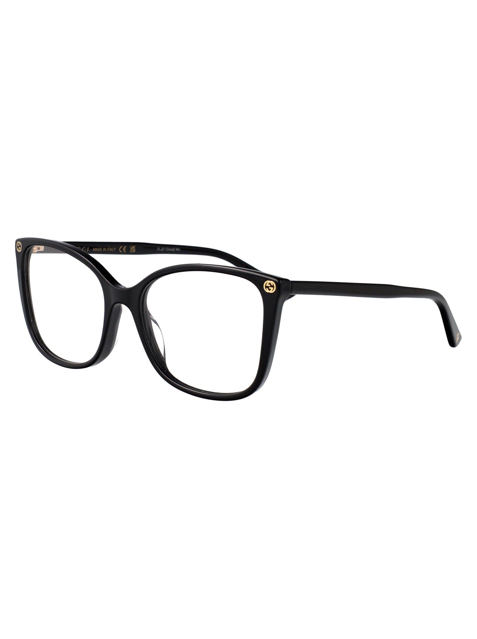 Gg0026o 001 Black-black-transparent Acetate Optical