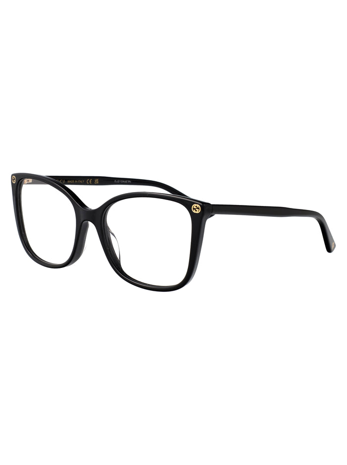 Gg0026o 001 Black-black-transparent Acetate Optical