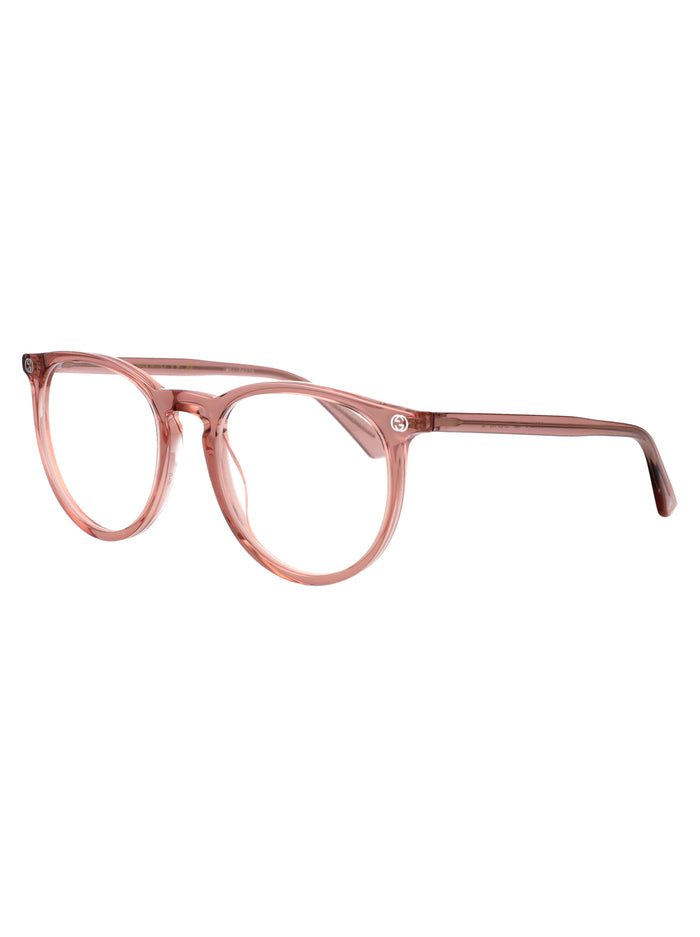 Gg0027o 022 Pink-pink-transparent Acetate Optical