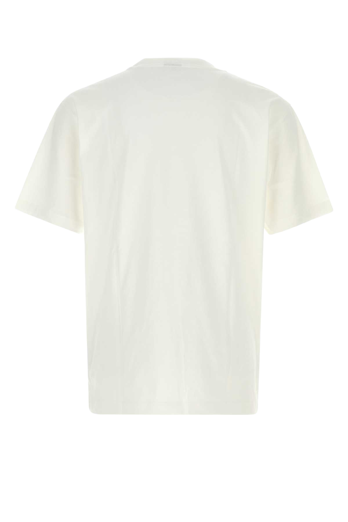 White Cotton T-Shirt Exterior
