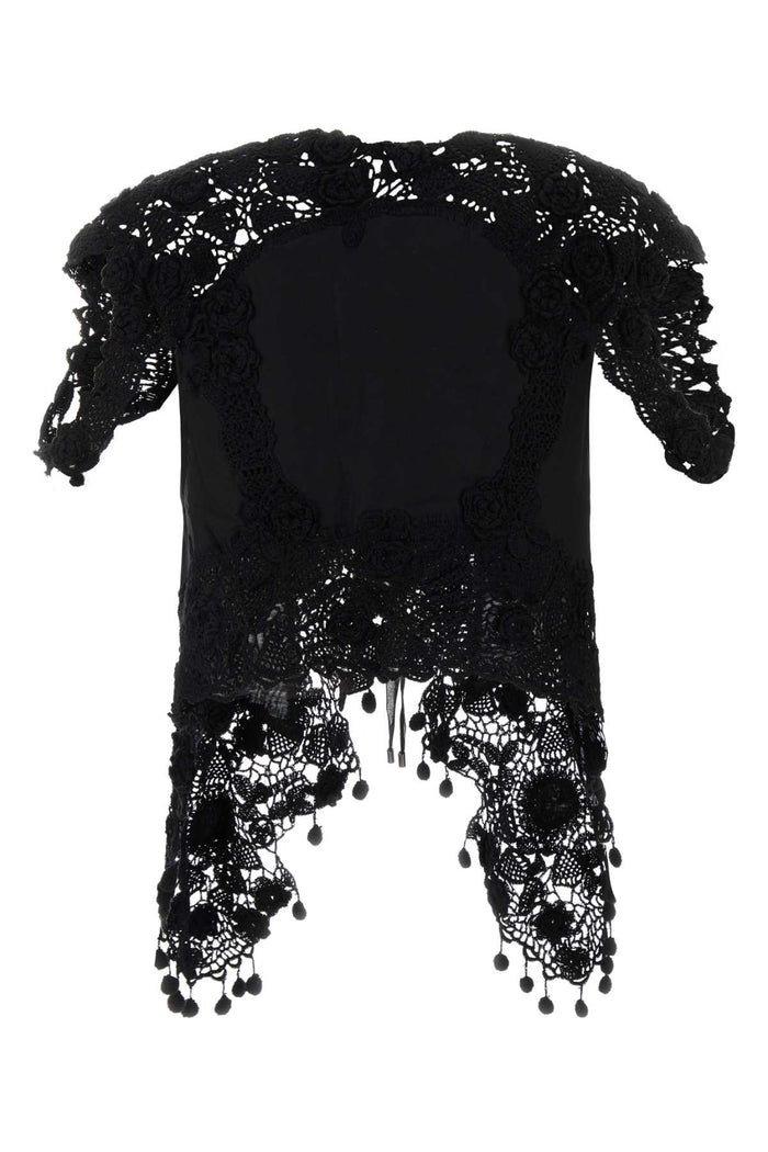 Ht0957fad2j02i 01bk Black Exterior: Cotton Silk Camicie