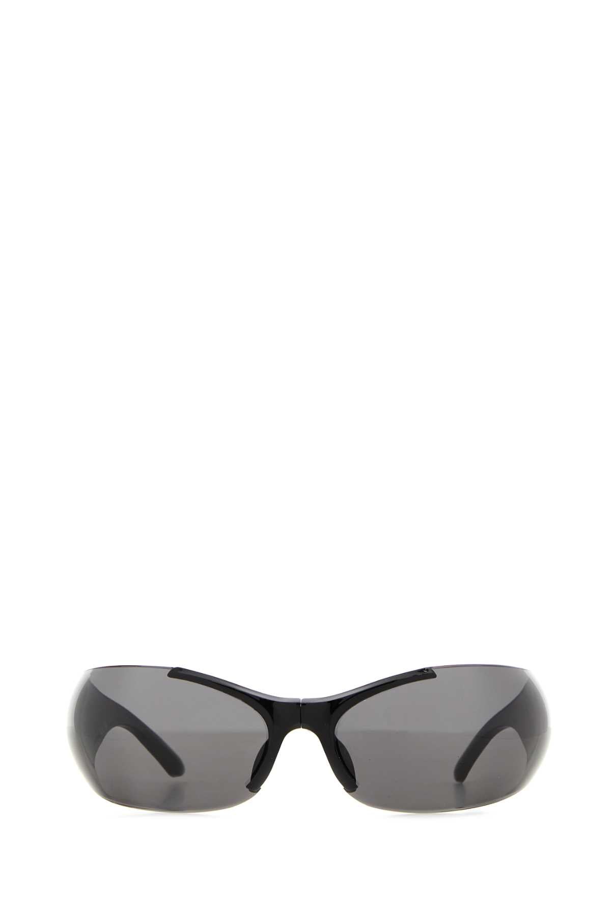 Black Nylon Afterhour Oval Sunglasses Exterior: Occhiali Da Sole