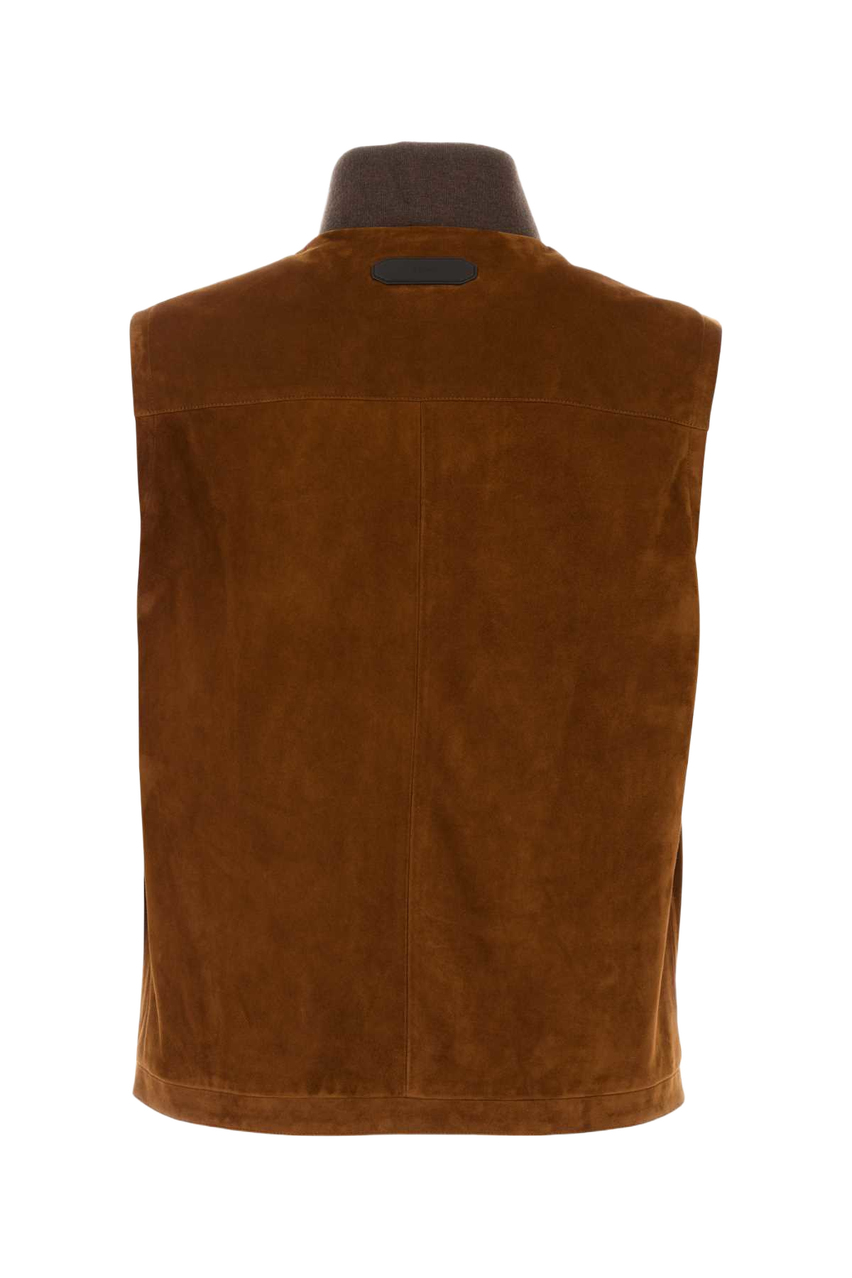 Brown Suede Jacket T Leather Giacche E Gilet