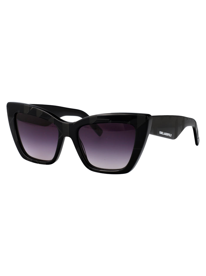 Kl6158s 1 Black Acetate Sunglasses