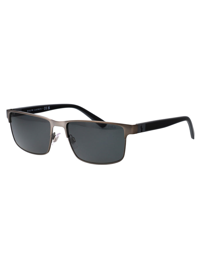 0ph3155 905087 Matte Gunmetal Metal Sunglasses