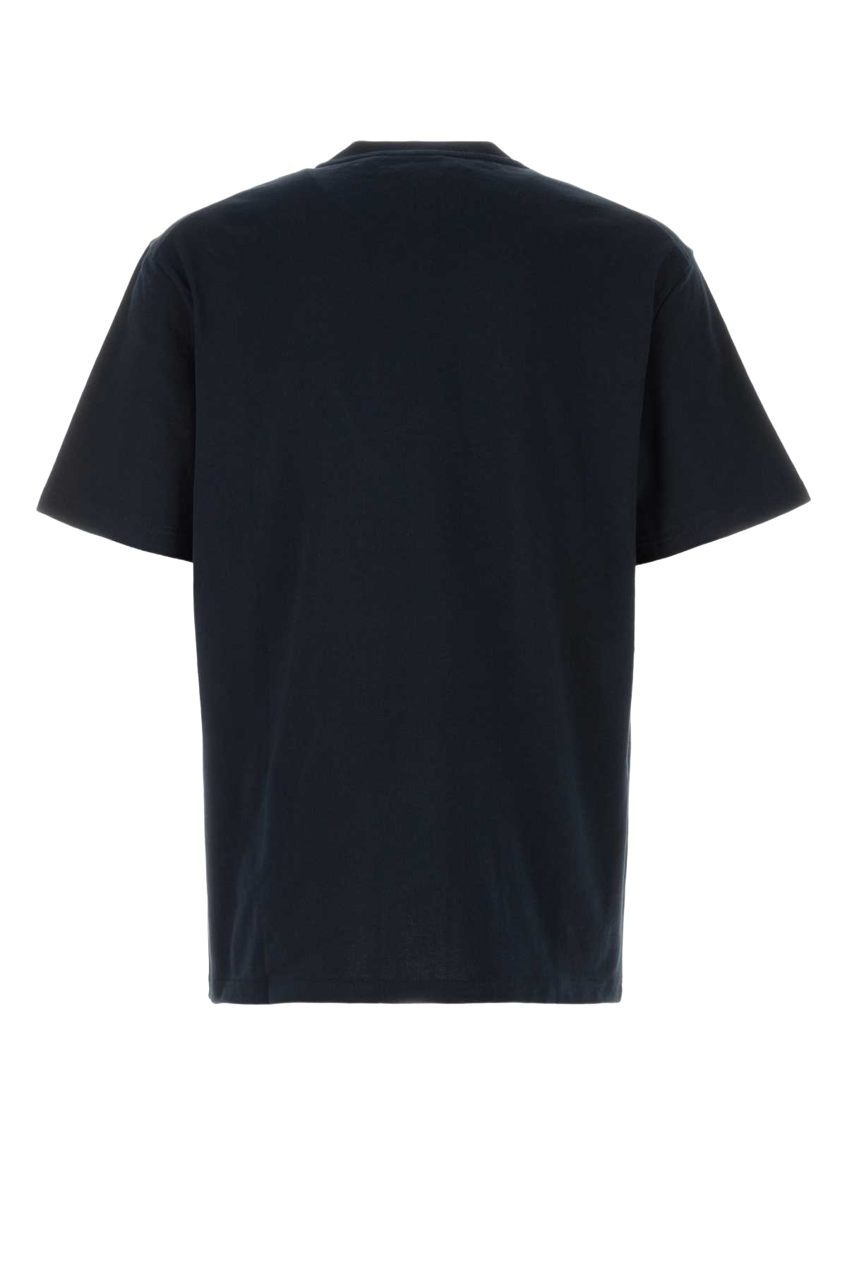 Midnight Blue Cotton T-Shirt Navy Cotone