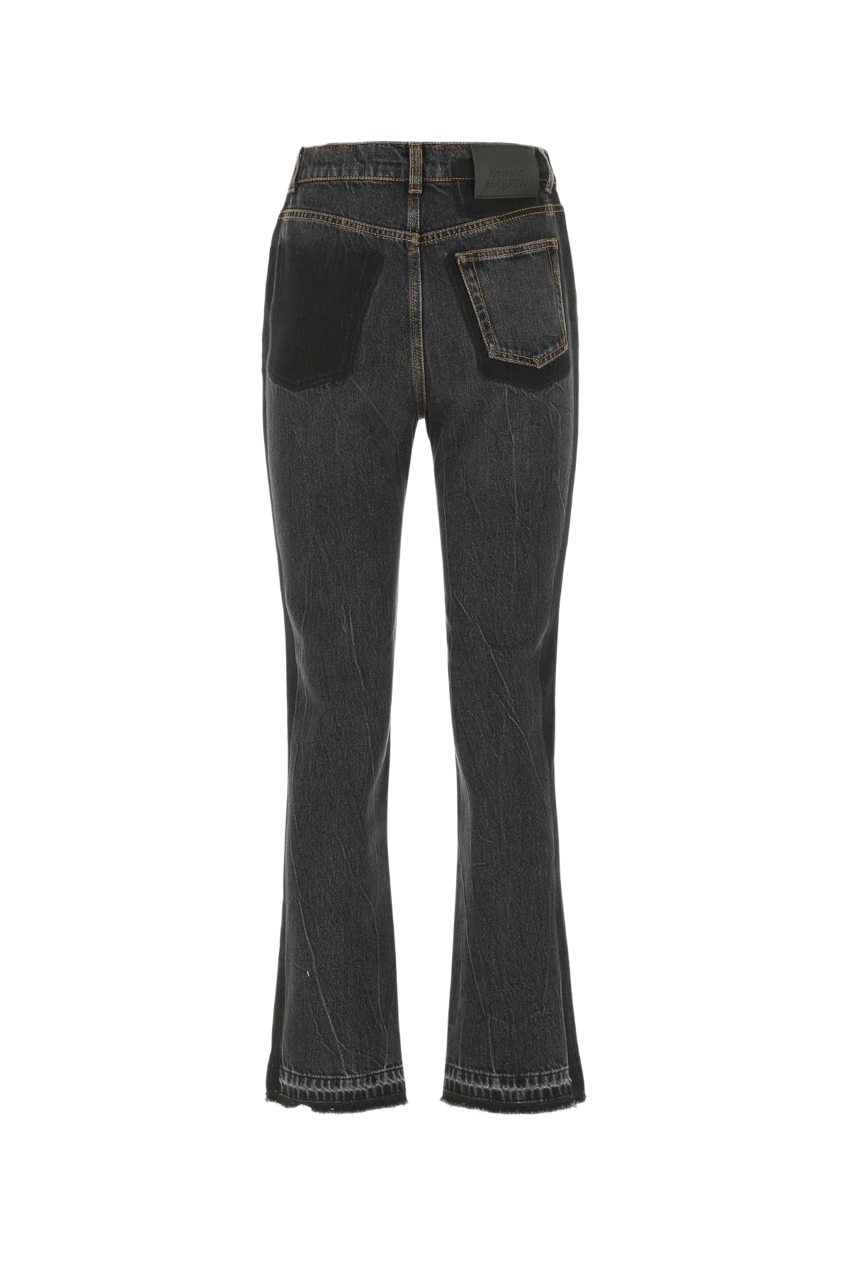 Black Denim Jeans 1131 Exterior: Cotton