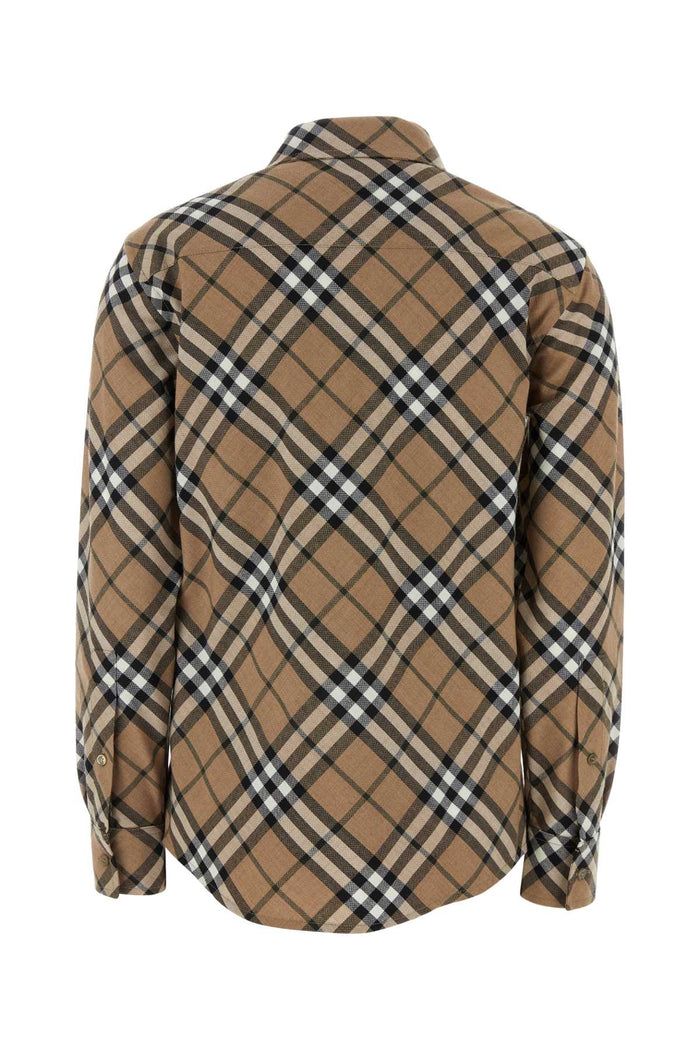 8093314 C1202 Lindenipcheck Exterior: Polyester Wool Camicie