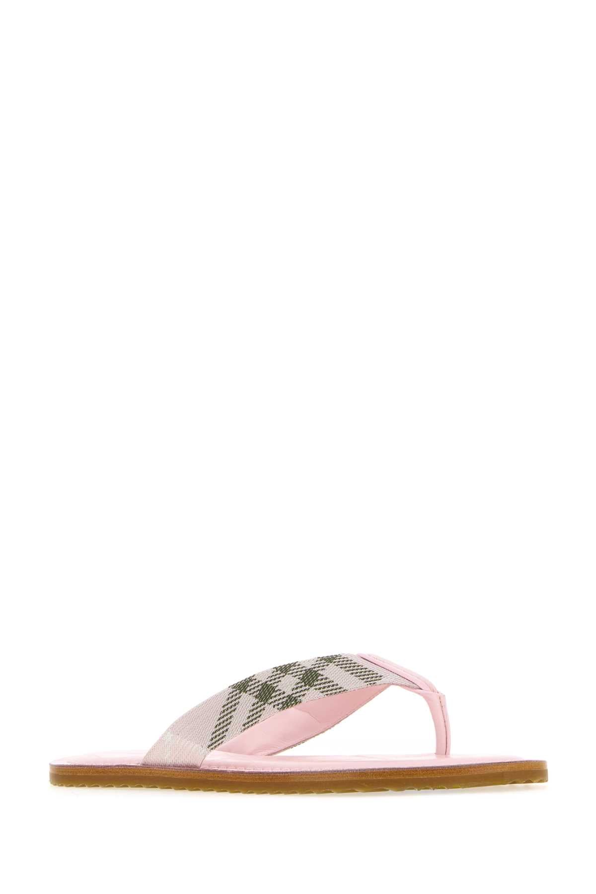 Mallowpinkipcheck Slippers