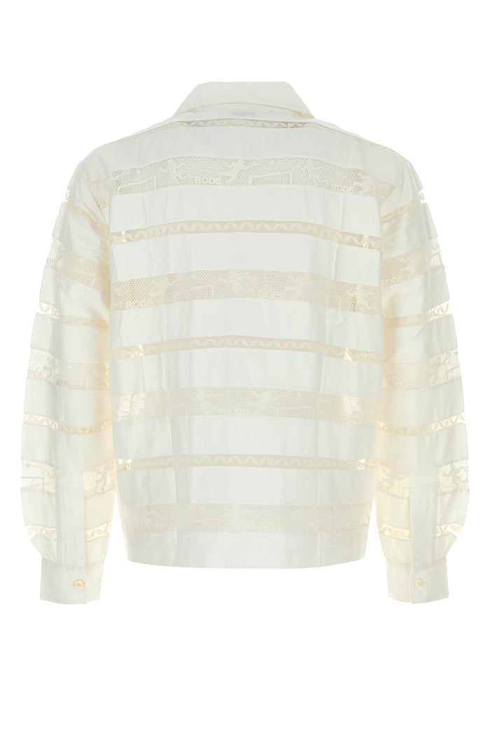 Mrf24sh040 Cream Cotton Camicie