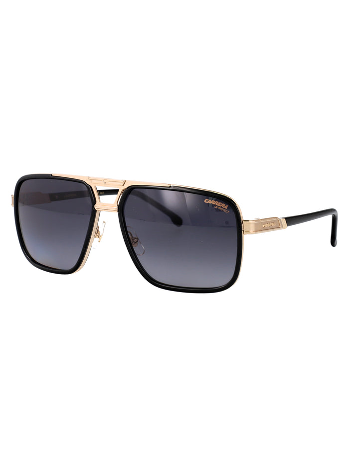 Carrera 1071-S 2m2 Black Gold Metal Sunglasses