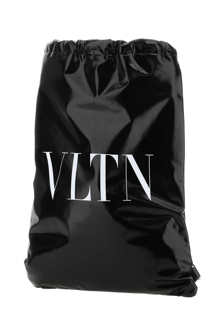 Black Leather Vltn Sack 0ni Zaini
