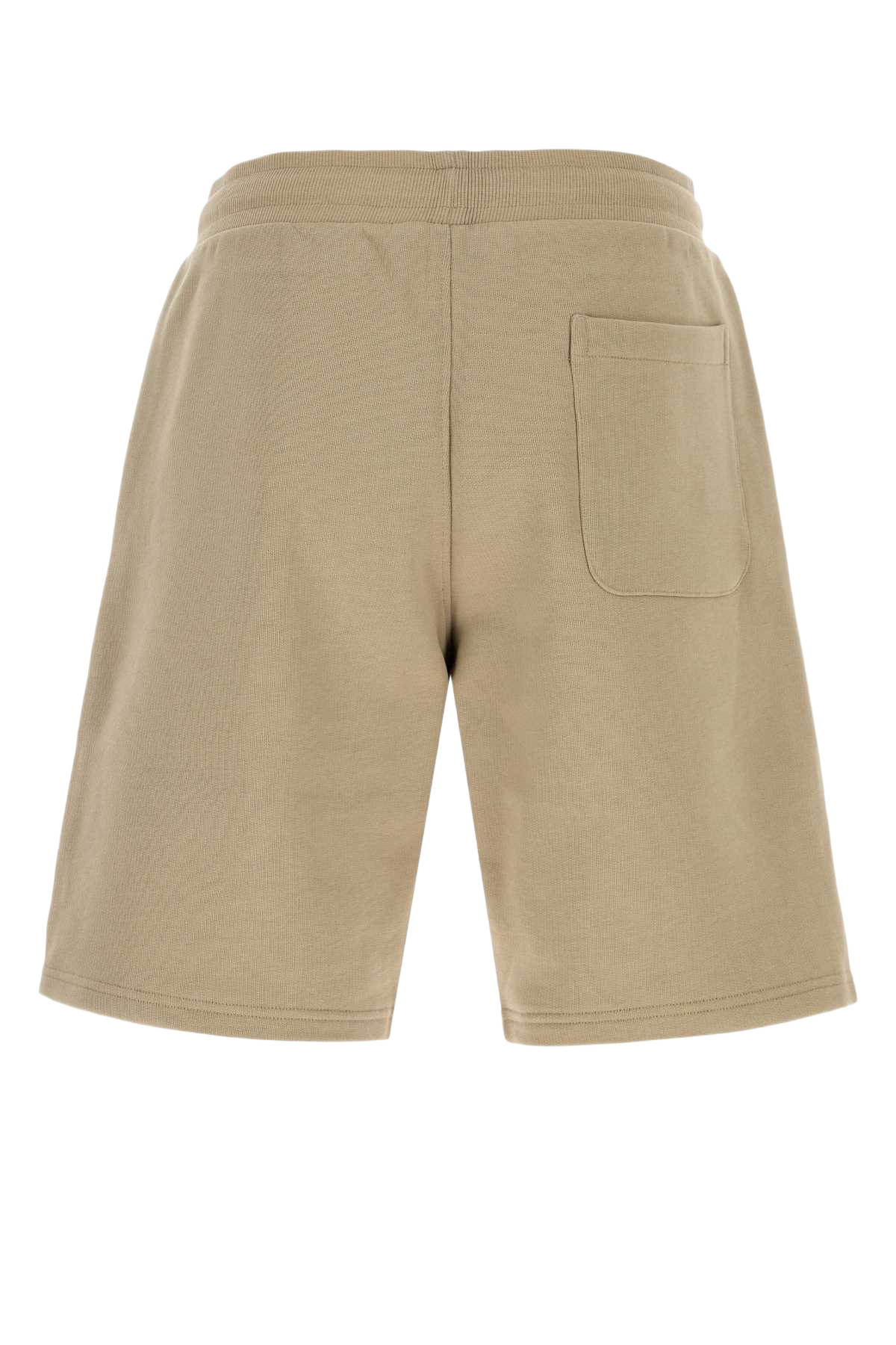 Beige Cotton Bermuda Shorts Beigetaupe Exterior