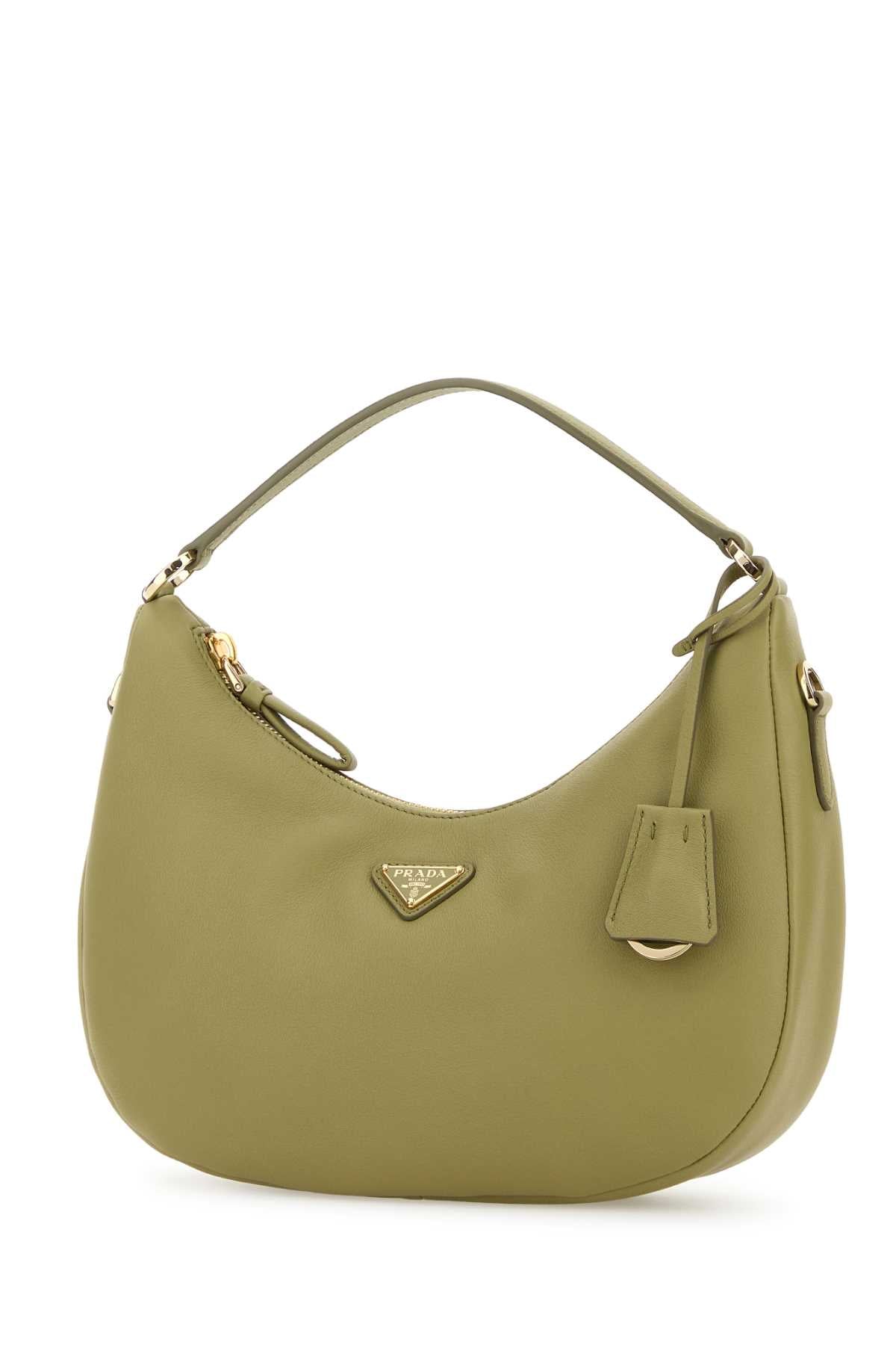 Sage Green Leather Handbag Pistacchio Borse A Mano