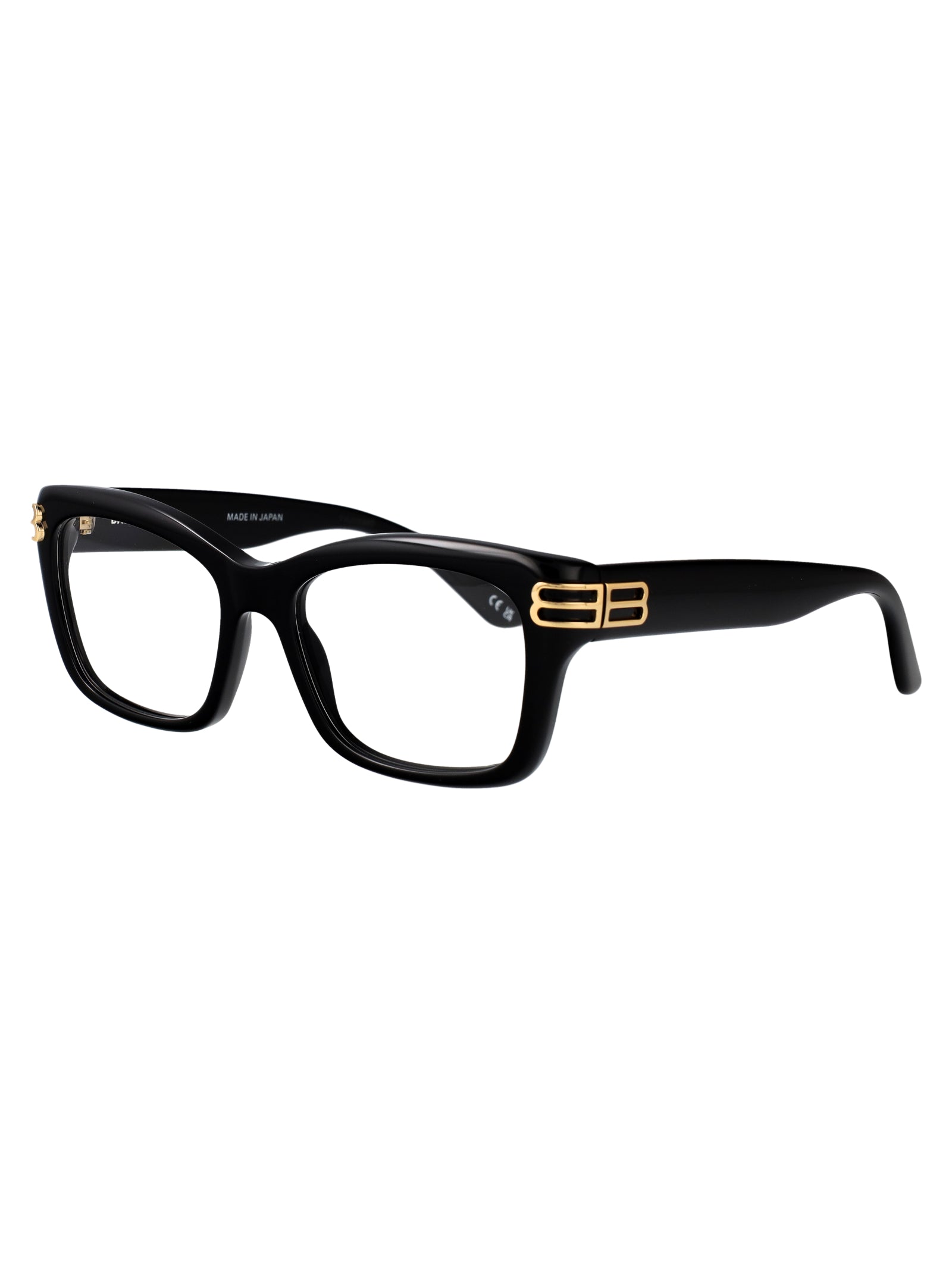 Bb0472o 001 Black-black-transparent Acetate Optical