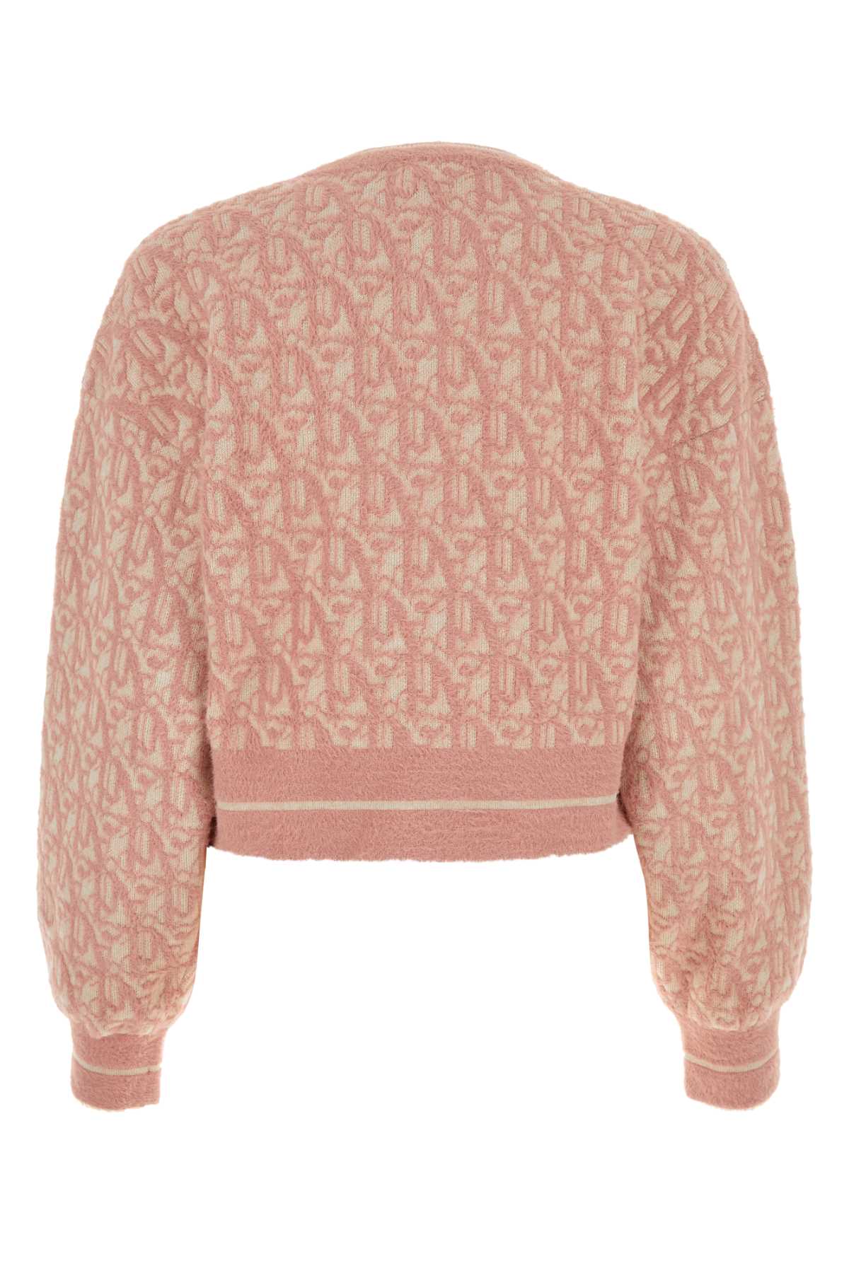 Beigepink Exterior: Nylon Virgin Wool Maglieria