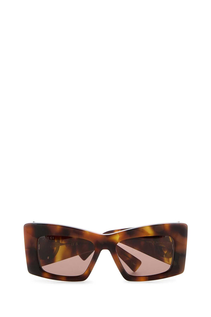 Printed Acetate Sunglasses Havanahavanaviolet Exterior: Occhiali Da Sole