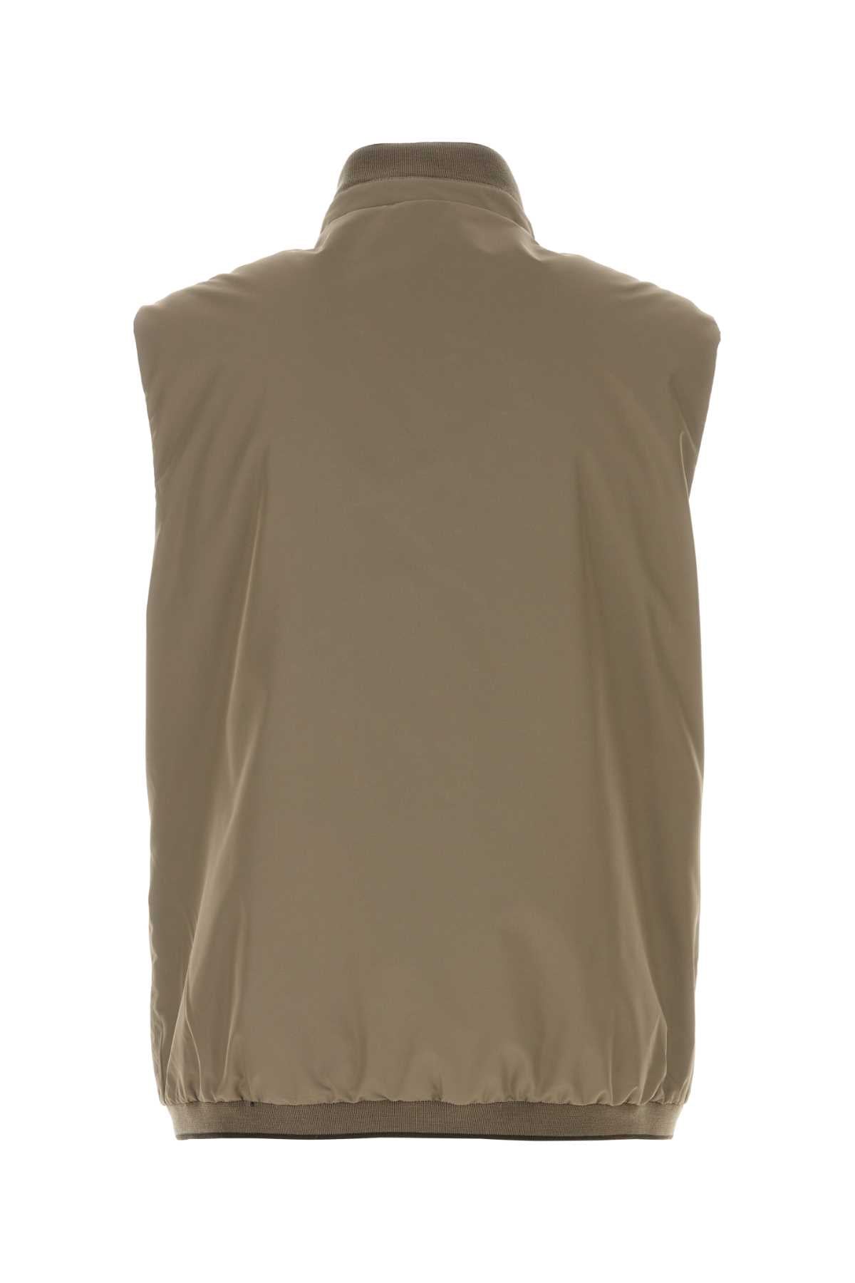 Mud Polyester Fioresi Reversible Jacket Visone Giubbini
