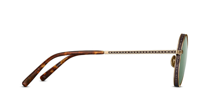 M3100.sg.ag-Dbr.47 Nd Titanium Sunglasses