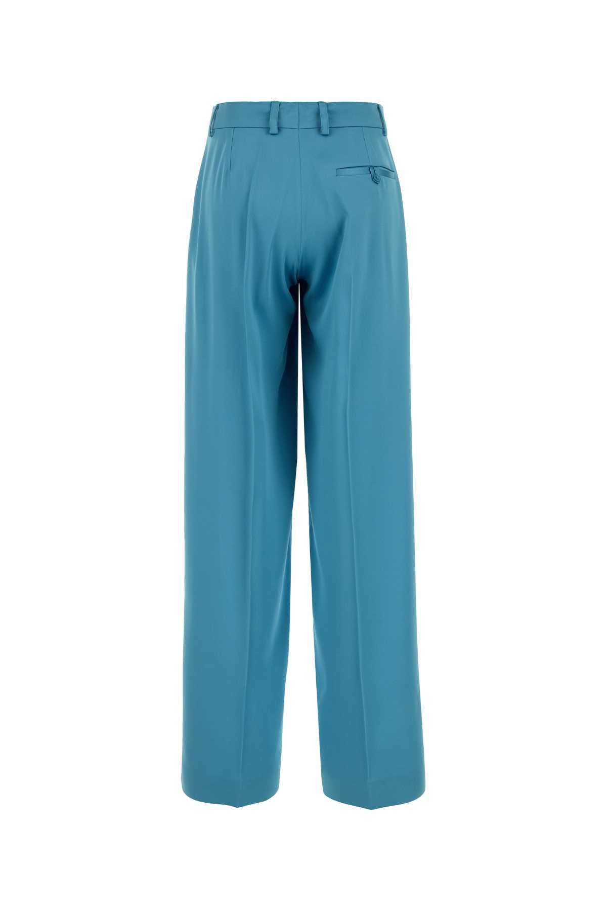 Steelblue Acetate Pantaloni