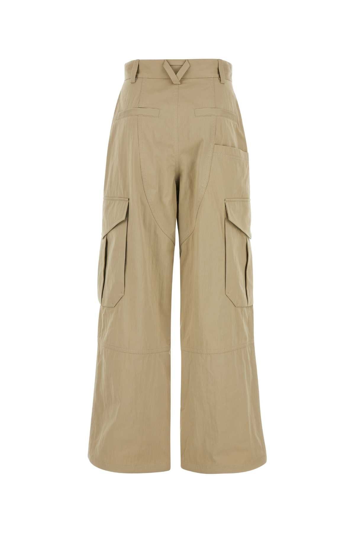 Cappuccino Cotton Blend Cargo Pant Oatmeal Exterior: Nylon Pantaloni