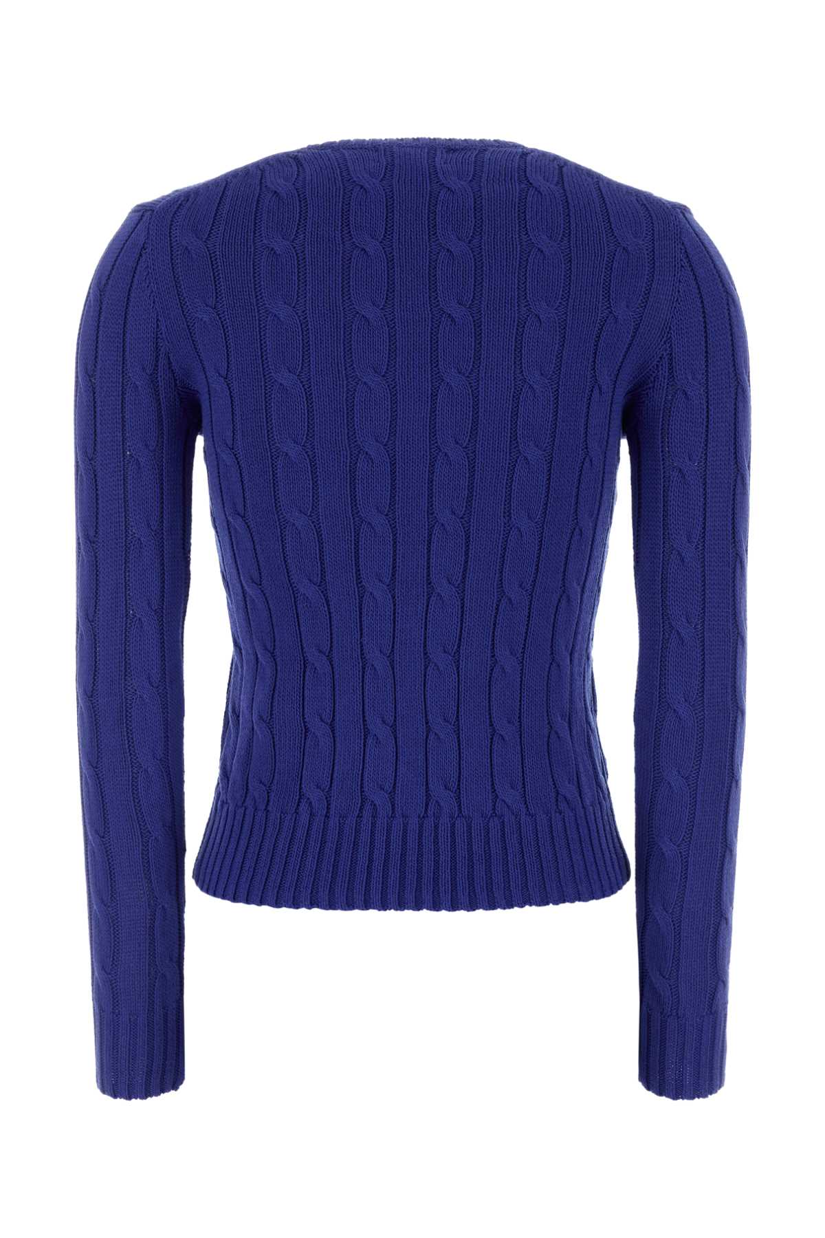 Blue Cotton Sweater 012 Exterior: Maglieria