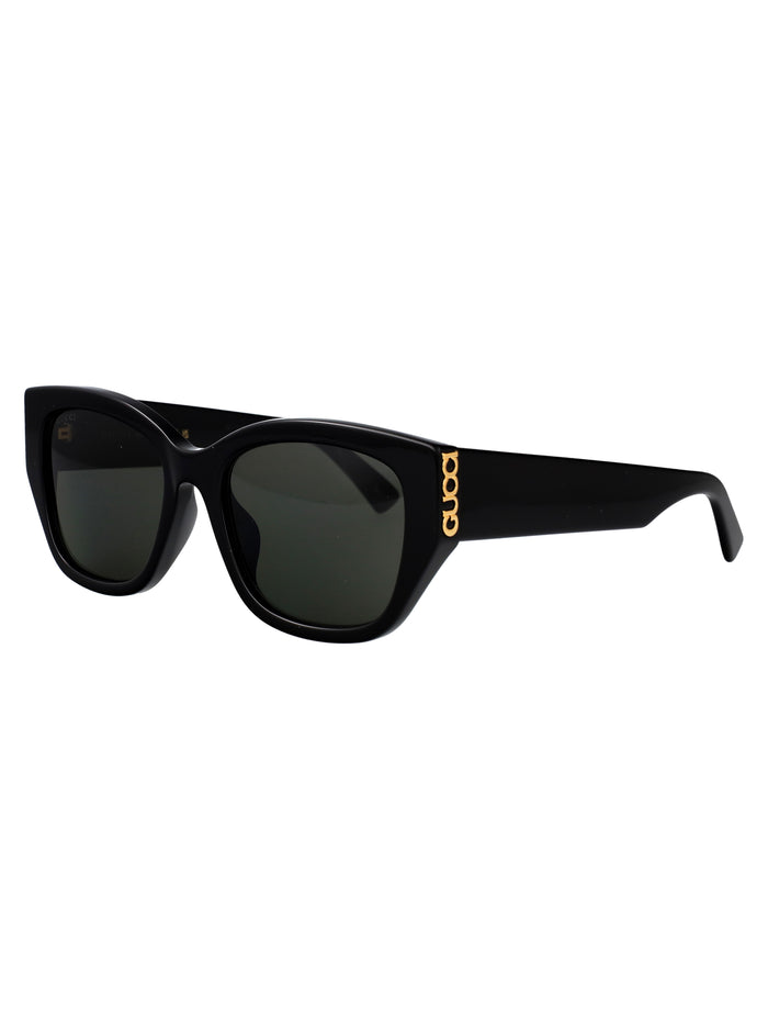 Gg2043sa Black-black-grey Acetate Sunglasses