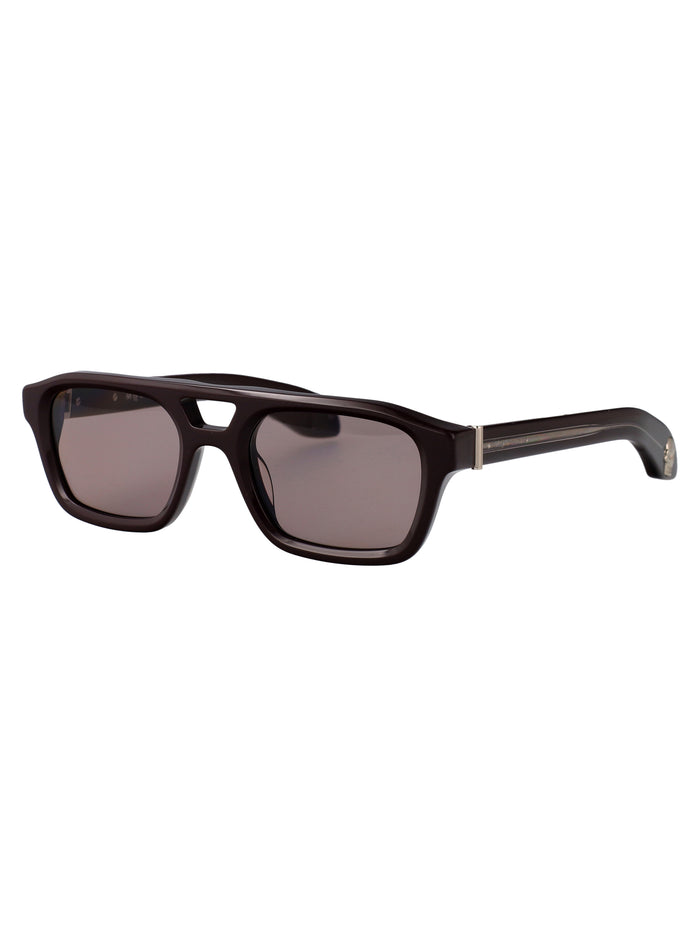 Am0505s Violet-violet-brown Recycled Acetate Sunglasses