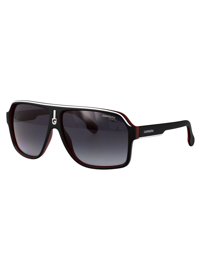 Carrera 1001-S Matte Black Red Polyamide Inj-gril. Sunglasses