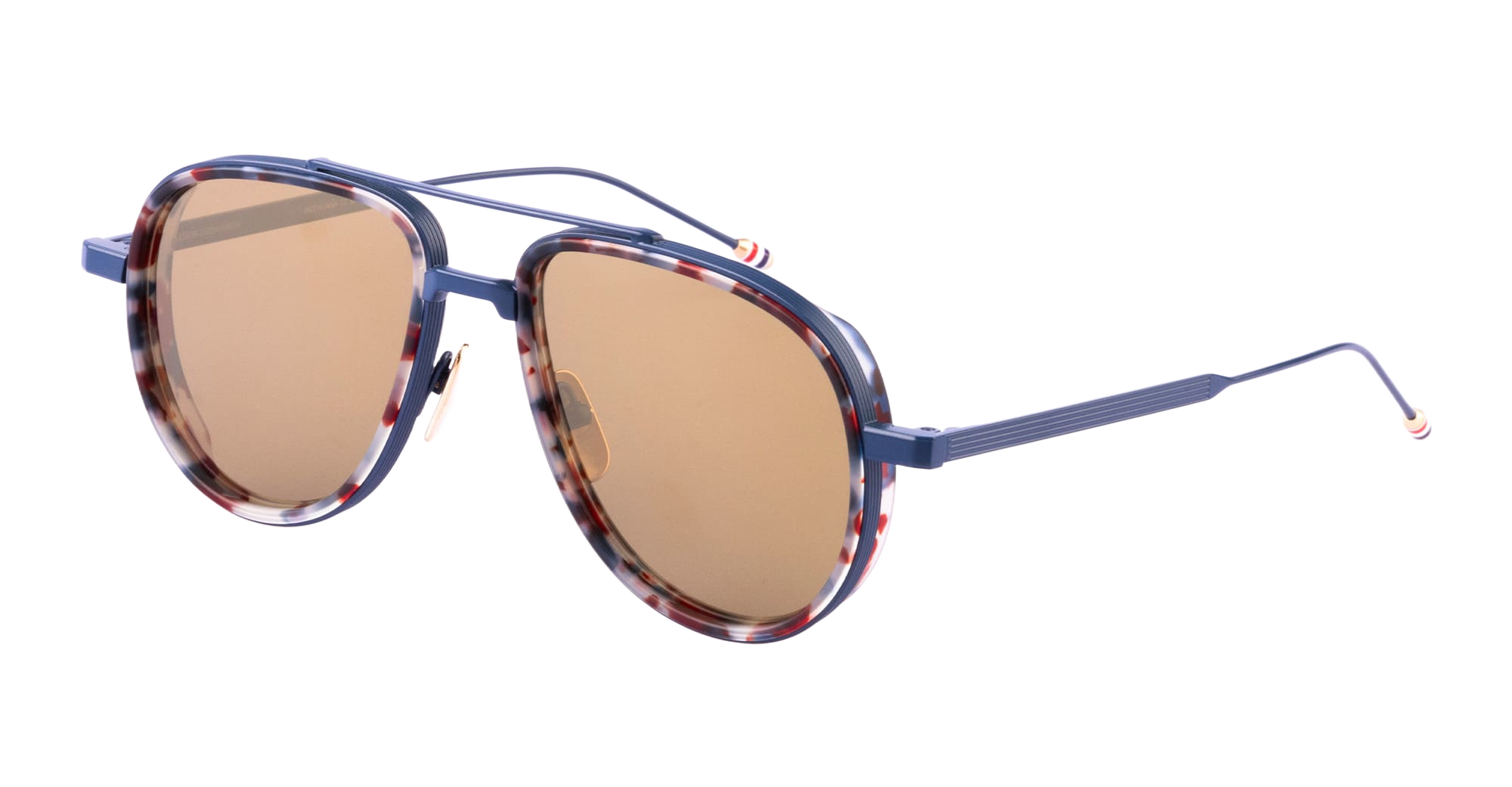 Aviator - Dark Navy Rwb Tortoise Acetate Sunglasses