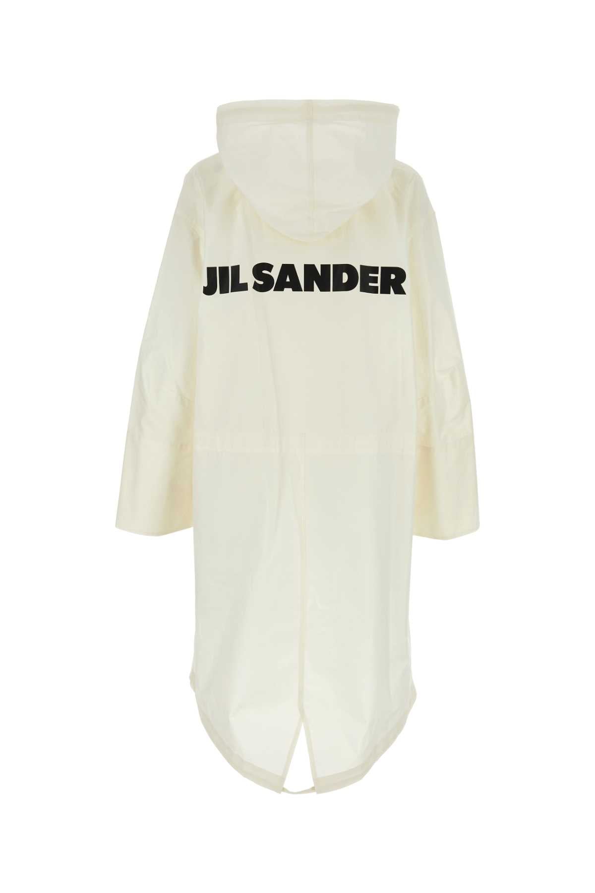 Ivory Cotton Parka 103 Exterior: Giubbini