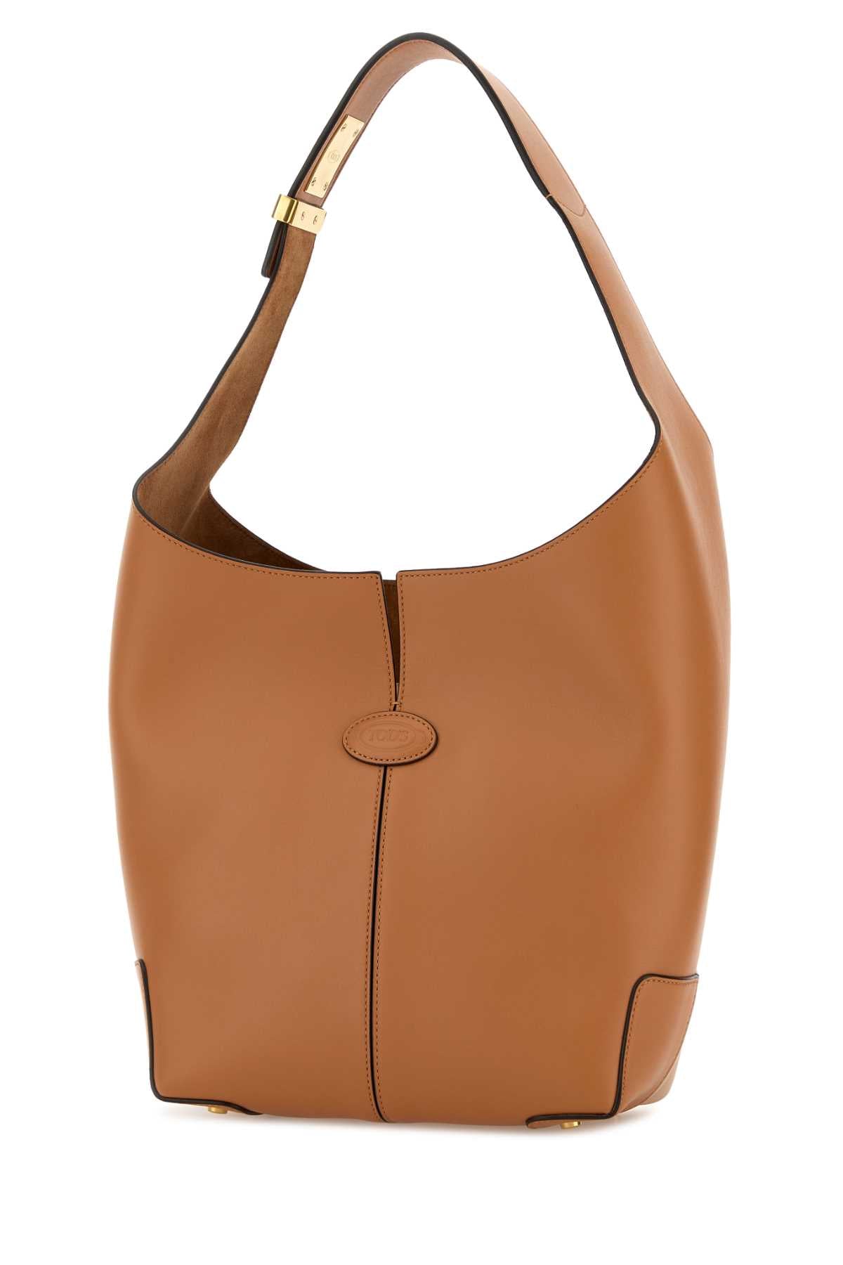 Orange Leather Bucket Bag Cuoio Borse A Secchiello