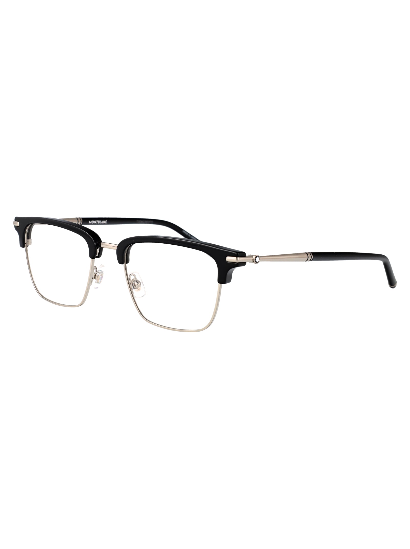 Mb0243o 004 Black Transparent Metal Optical