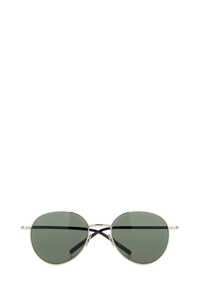 Silver Metal Sl 865 Sunglasses Silverblackgrey Occhiali Da Sole