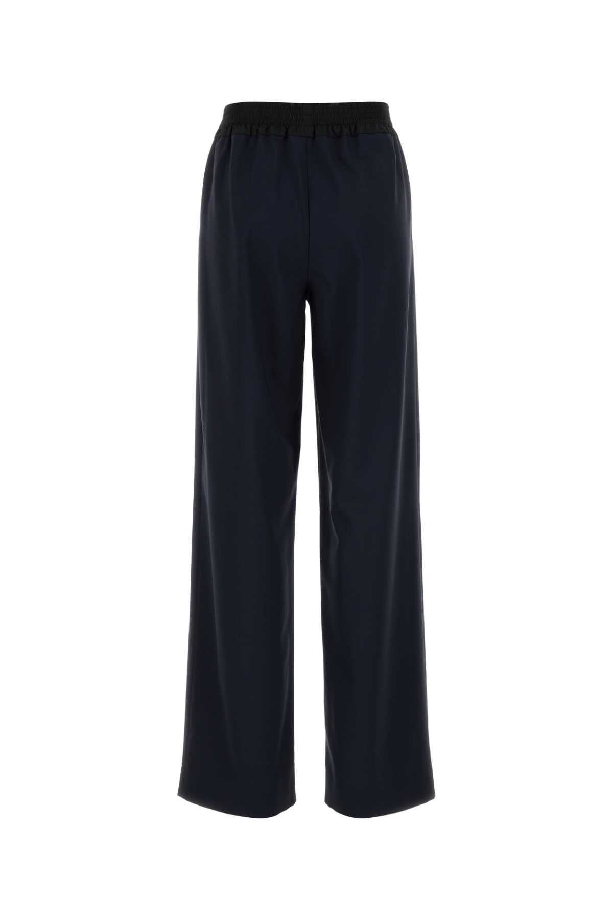 Navy Blue Wool Pant Bleu Pantaloni