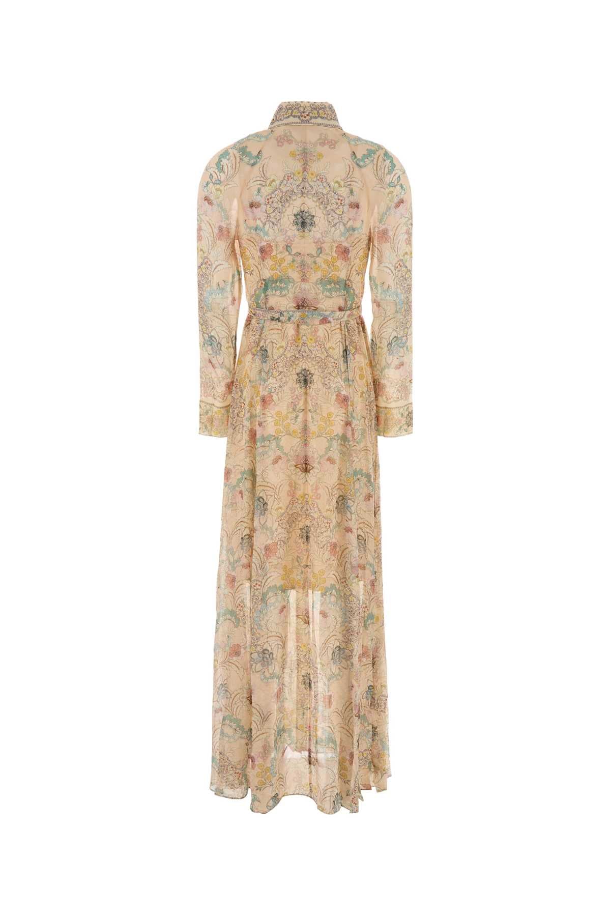 Pinkfloral Viscose Abiti