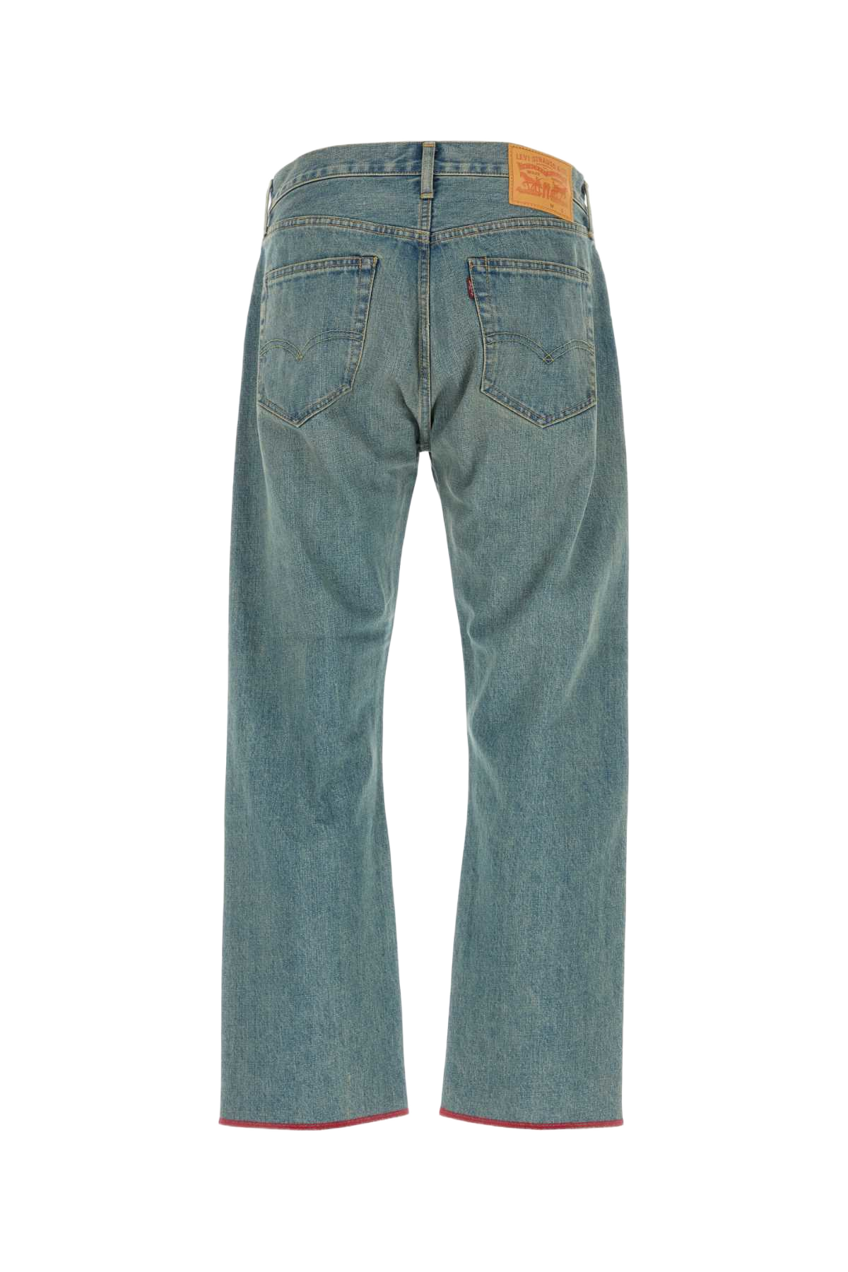 Denim Jeans Indigo Exterior: Cotton