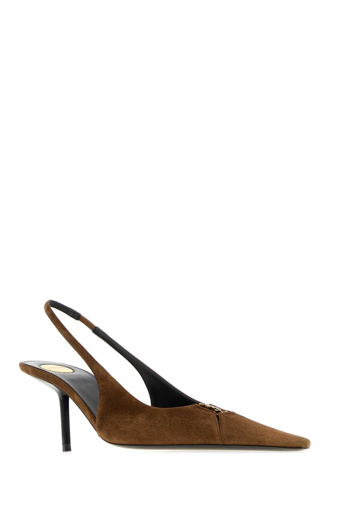 Brown Suede Babylone Breteuil Pumps Darkhavanadarkhav Scarpe Con Tacco