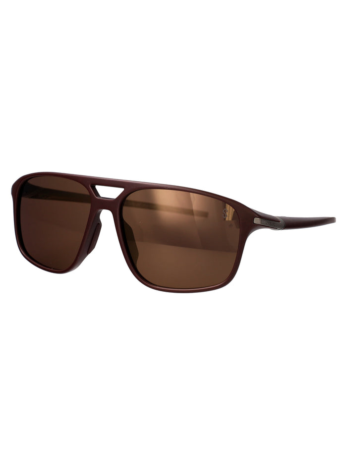 Vingt Sept Brown Injected Sunglasses