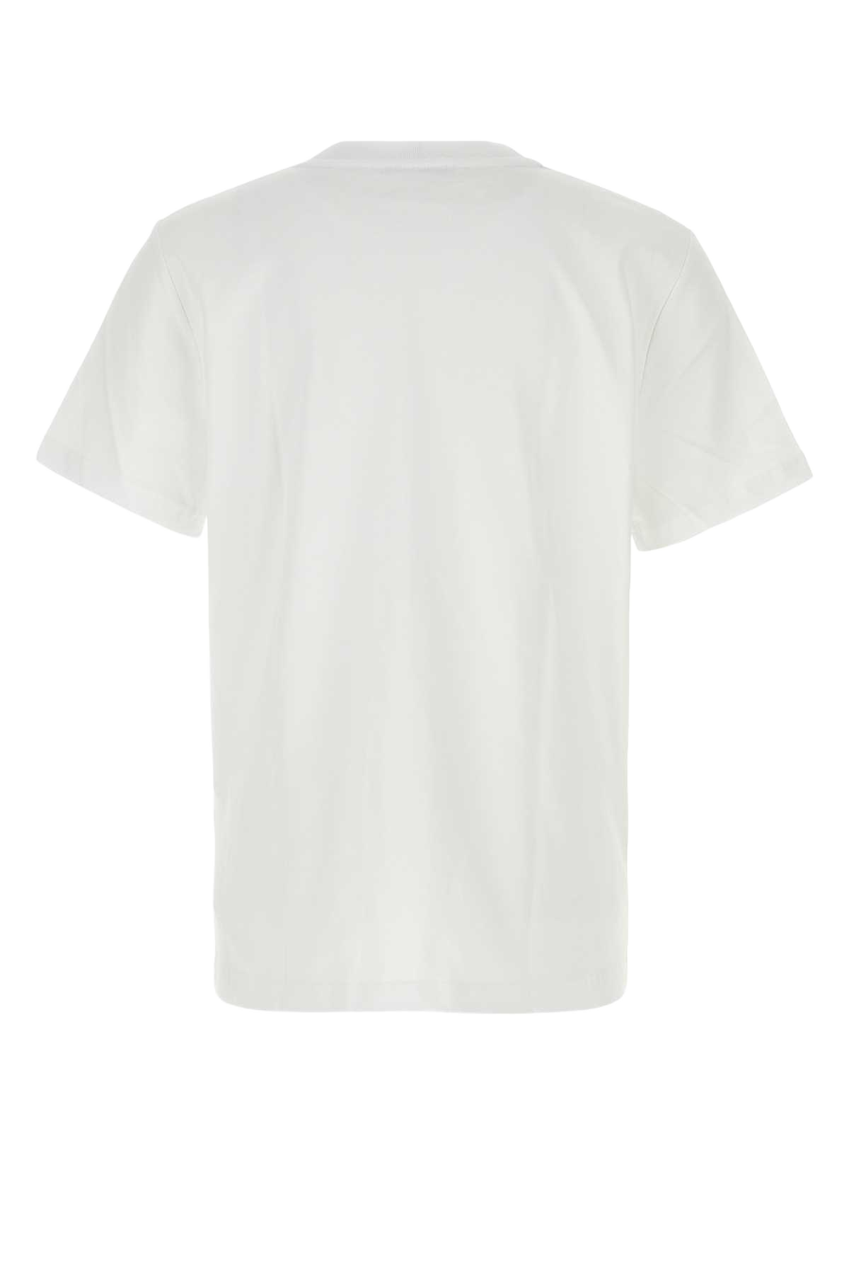 White Cotton T-Shirt Blancmarron Exterior