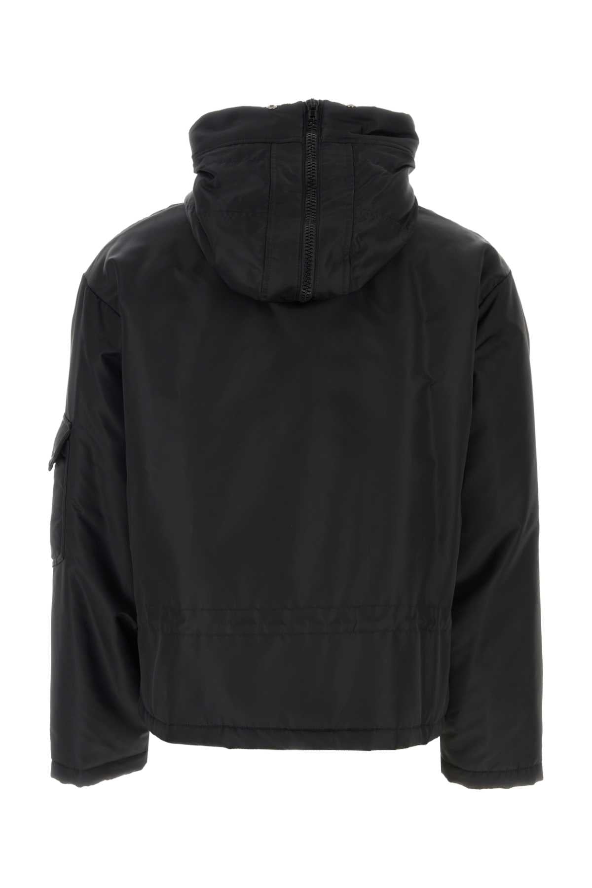 Black Nylon Padded Jacket 1555 Giubbini