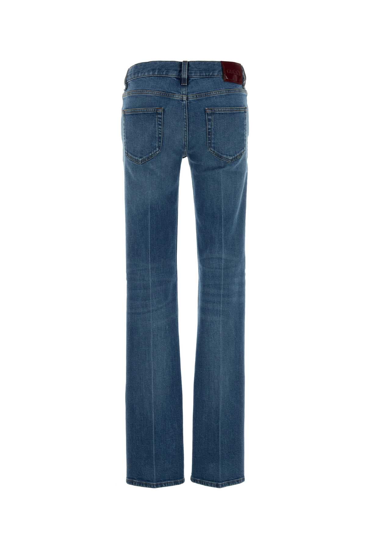 Blue Fabric Jean
