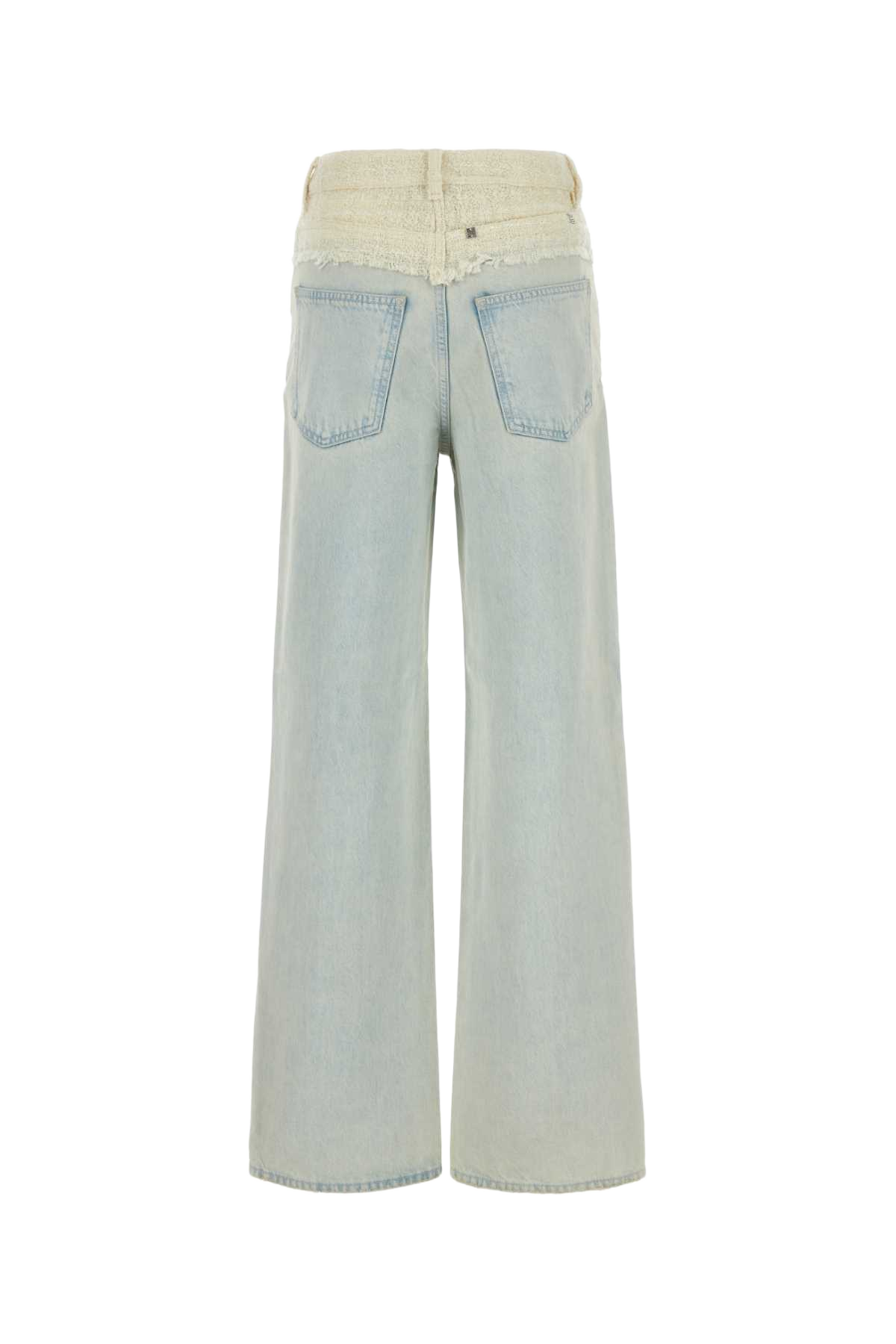 Denim Jeans Whitelightblue
