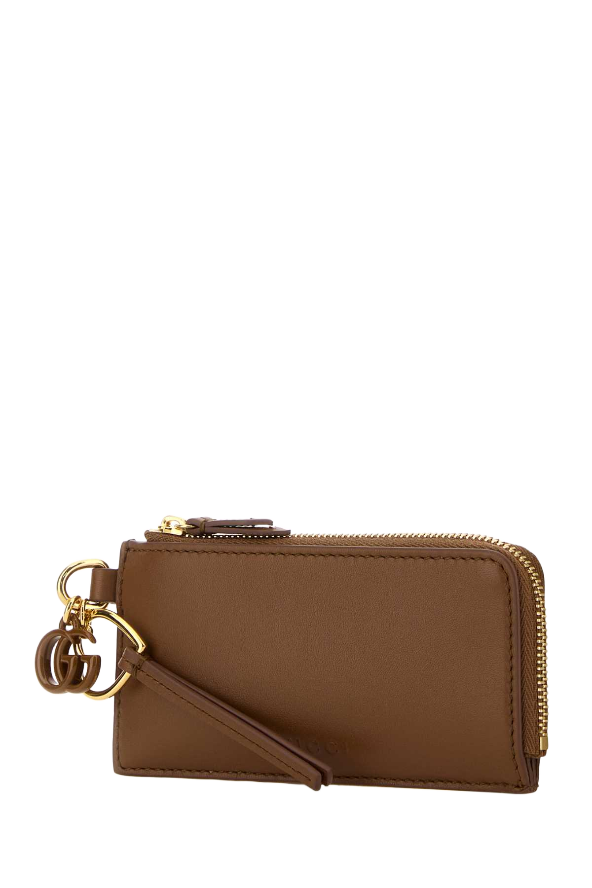 Caramel Leather Card Holder Sundialsundial Portafogli
