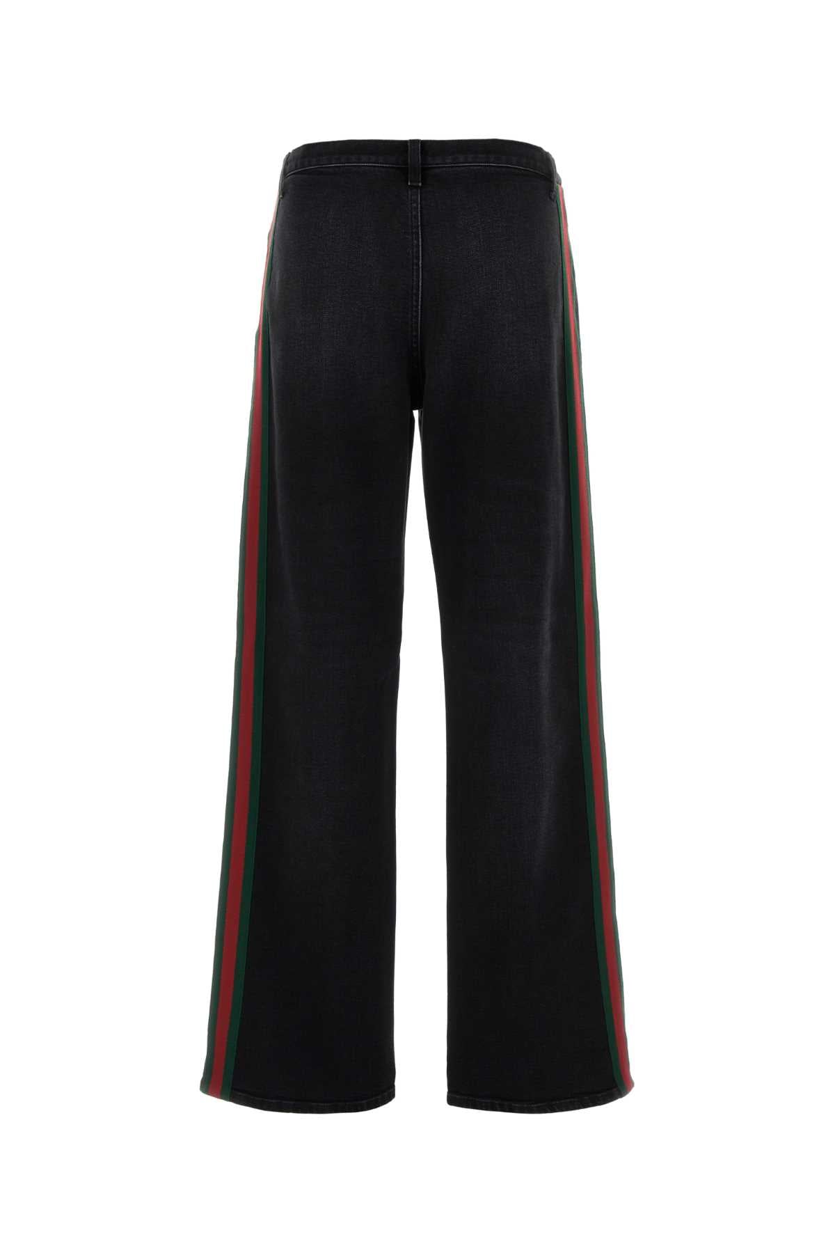 Black Exterior: Cotton Elastane Jean