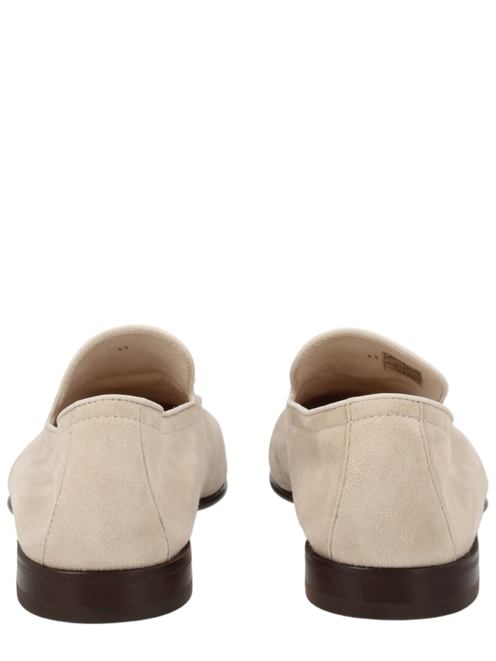 Moccasin Soft Beige Calf Leather Loafers