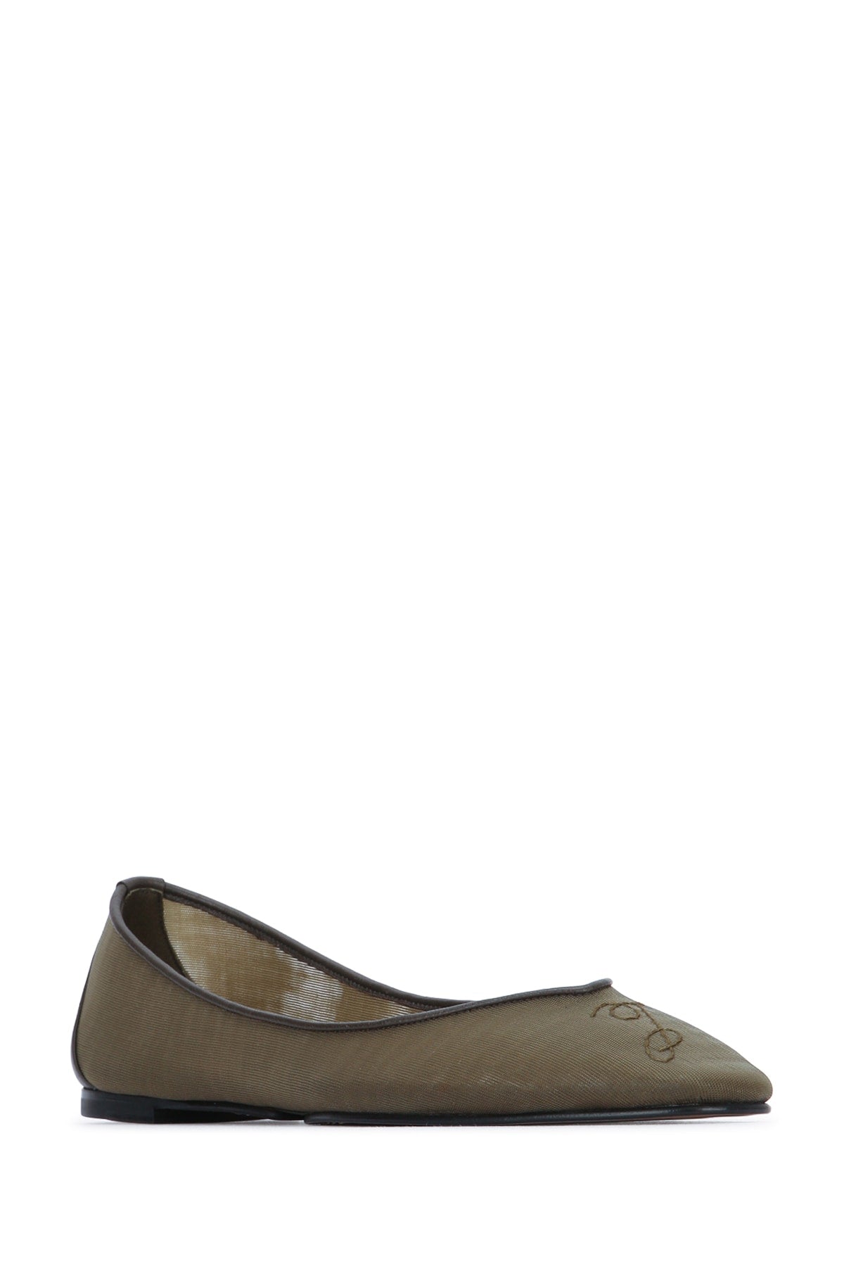 Les Ballerines Ovalo Khaki Ballerine