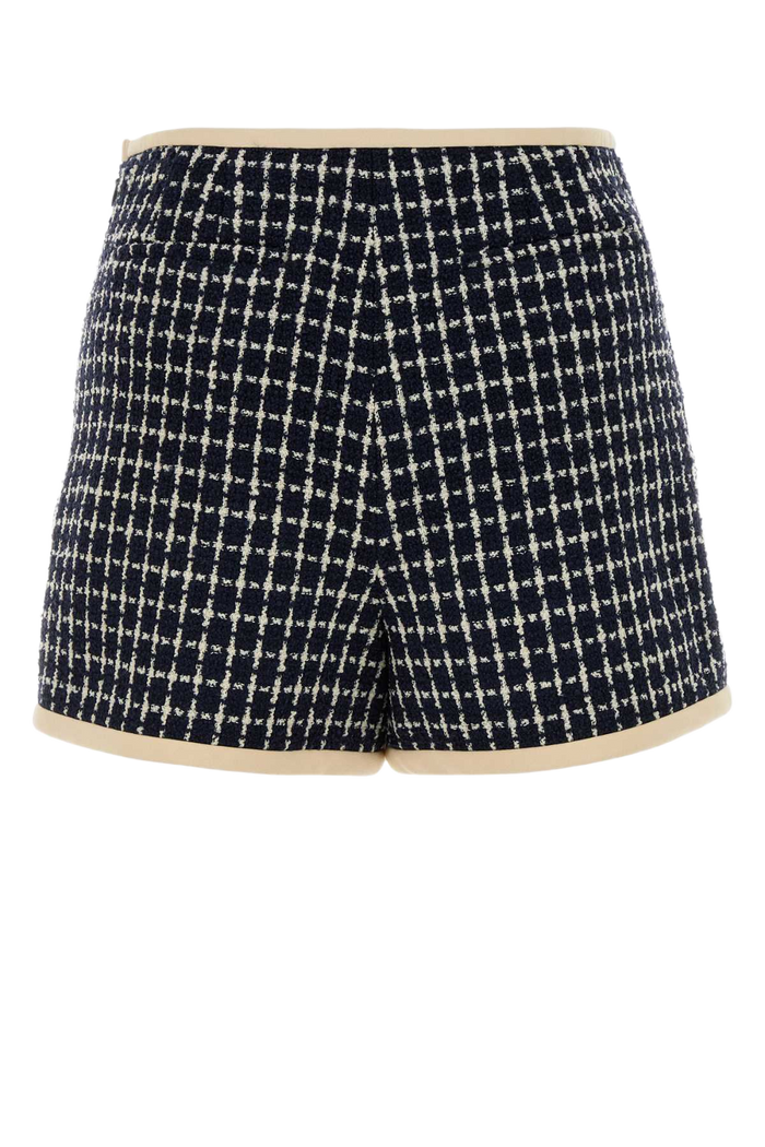 Embroidered Tweed Shorts 671