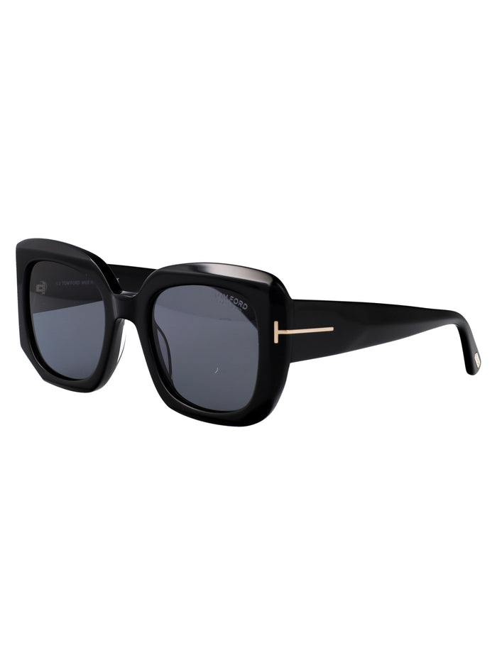 Carla-02 Nero Lucido / Fumo Polar Acetate Sunglasses