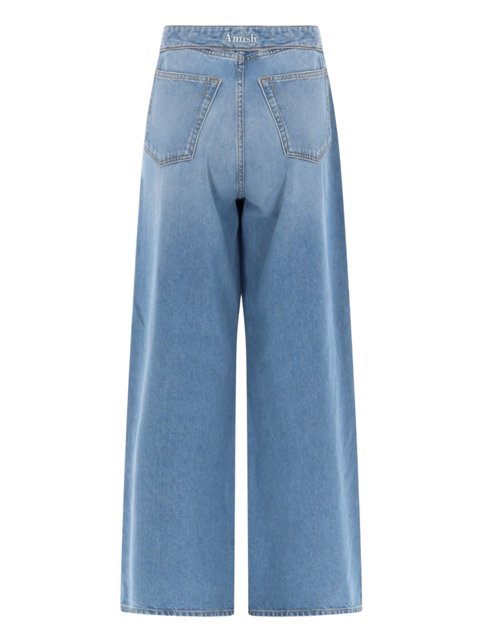 Roll Up Jeans Denim Cotton